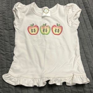 Girls Apple shirt size 4T